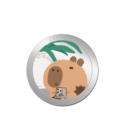 Capybara Series MagSafe Grip Stand - CaseBangMagsafe Grip StandCaseBangSelfie CapybaraBack Cover