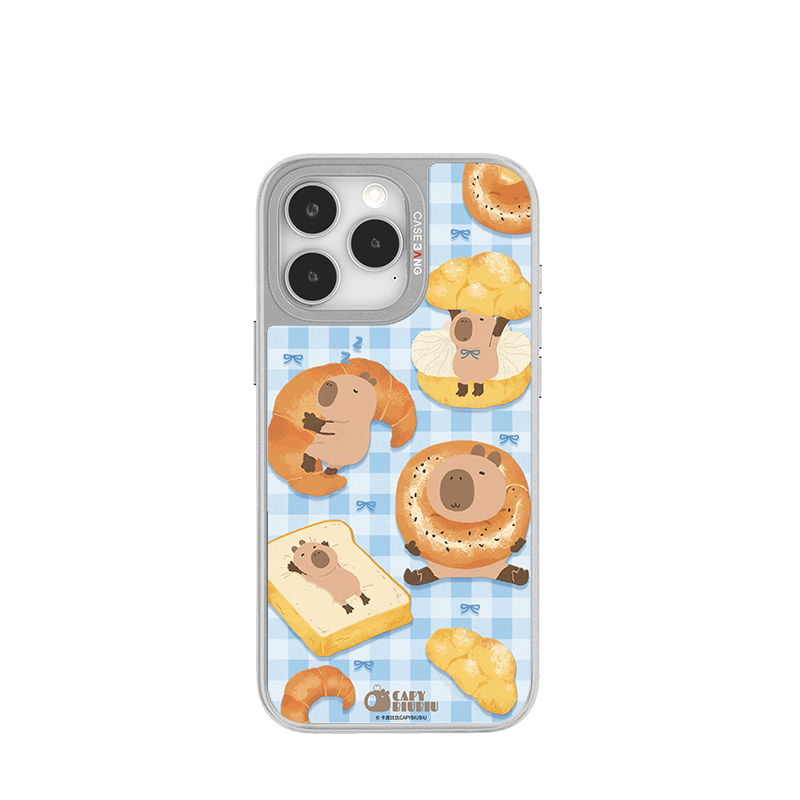 Capybara Silver Unijoy - CaseBangUnijoyCaseBangBaking CapybaraiPhone 14 Pro