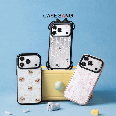 Carefree Puppy Series Snap - On Cover - CaseBangImagiSnap Case MagSafe CompatibleCaseBangiPhone 15 PlusSweet Puppy