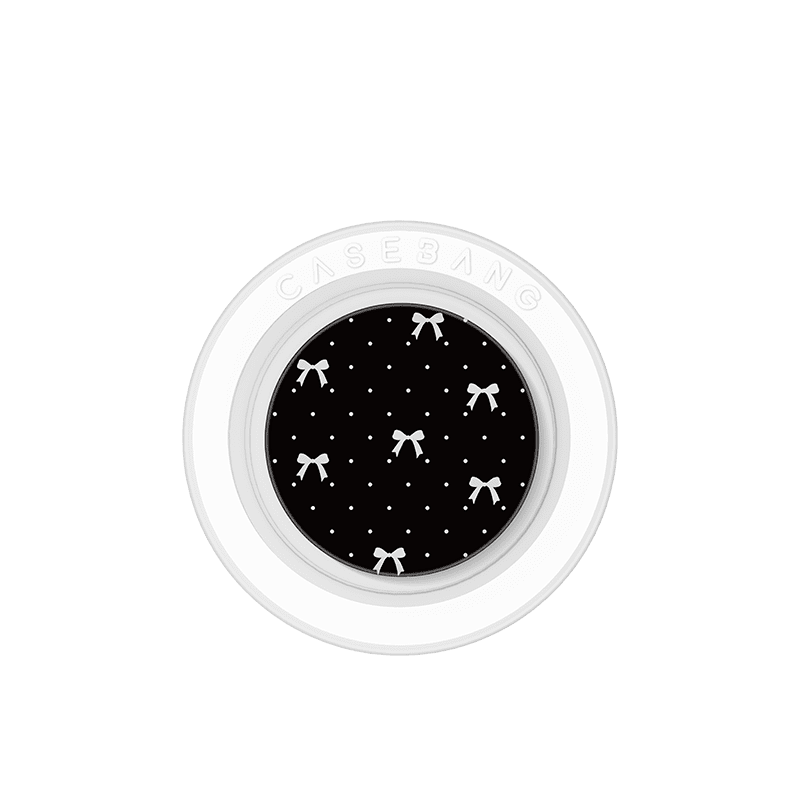 Casebang MagSafe Airbag Grip Stand - CaseBangMagSafe Airbag Grip StandCaseBangMIDNIGHT BLACK BOW