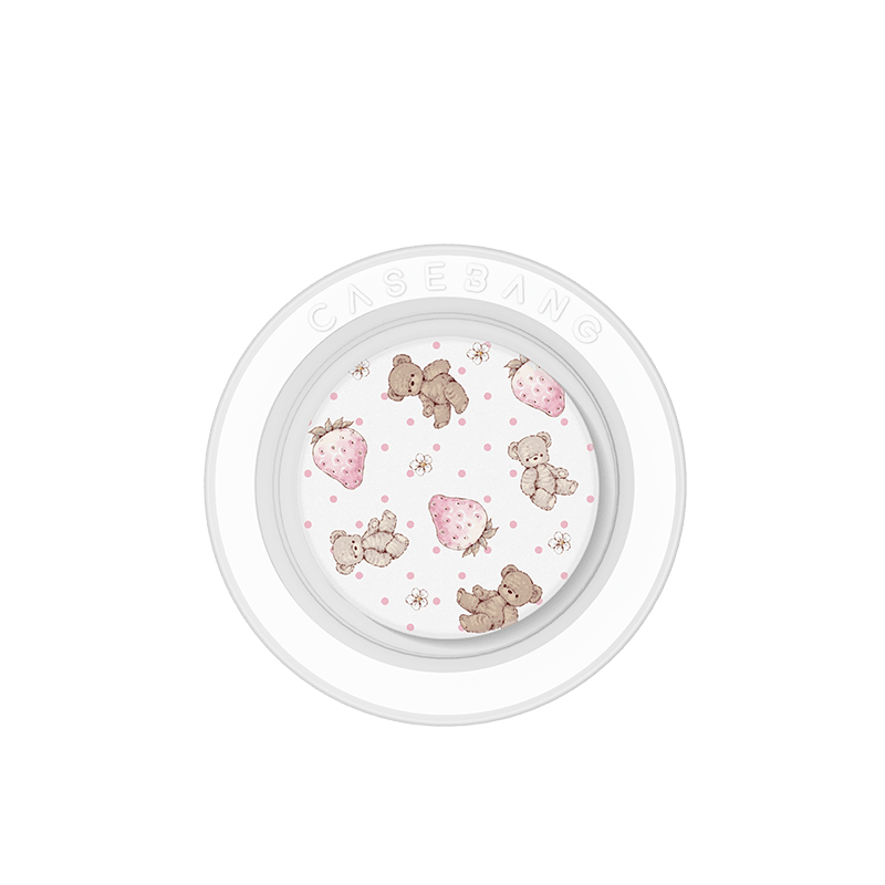 Casebang MagSafe Airbag Grip Stand - CaseBangMagSafe Airbag Grip StandCaseBangSTRAWBERRY BEAR