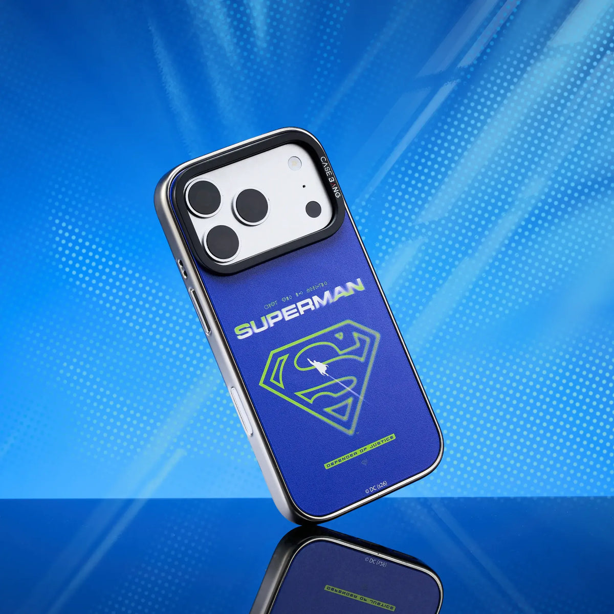Superman Snap-On Phone Case Cover - Blue Diamond Logo