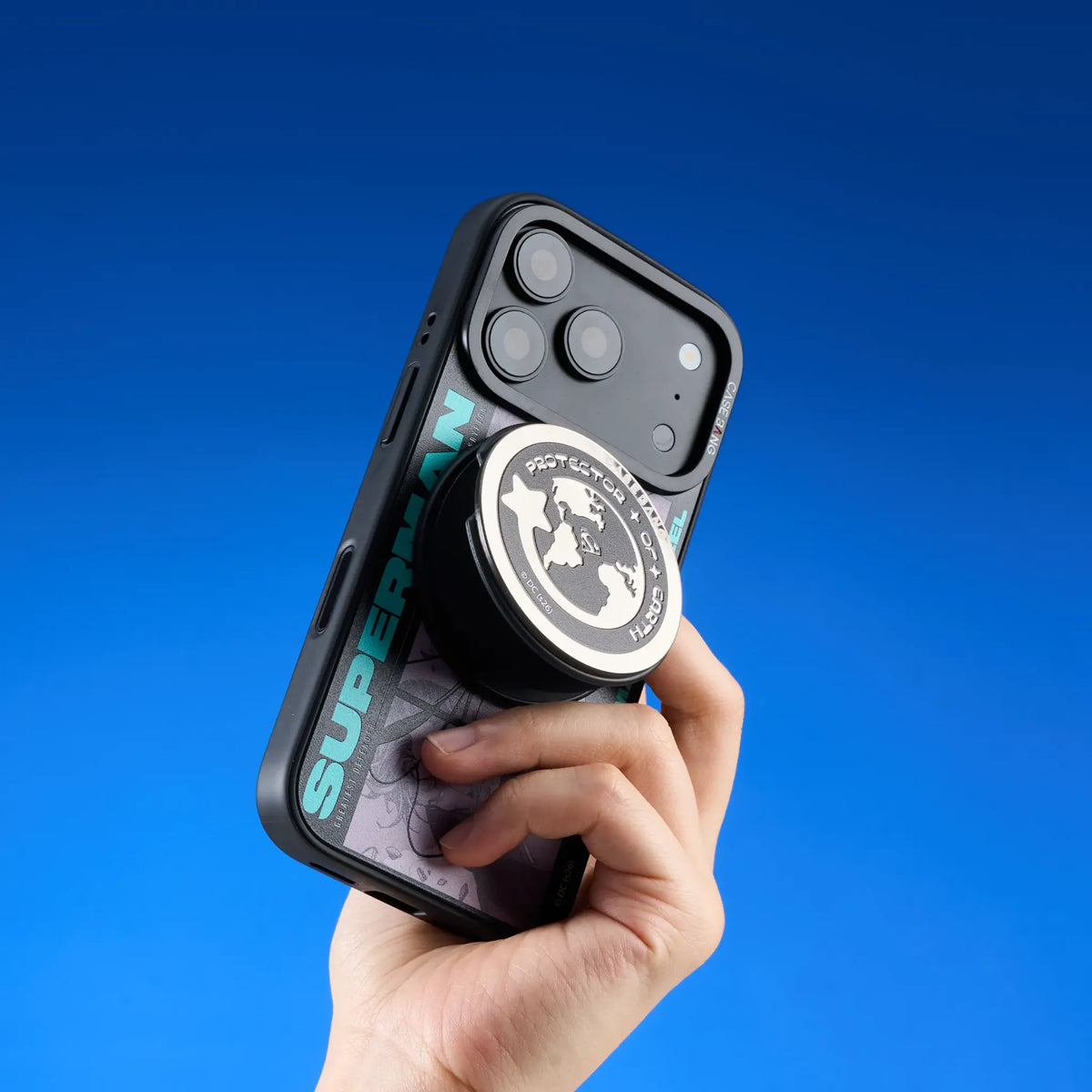 Superman Snap-On Phone Case Cover - handheld view