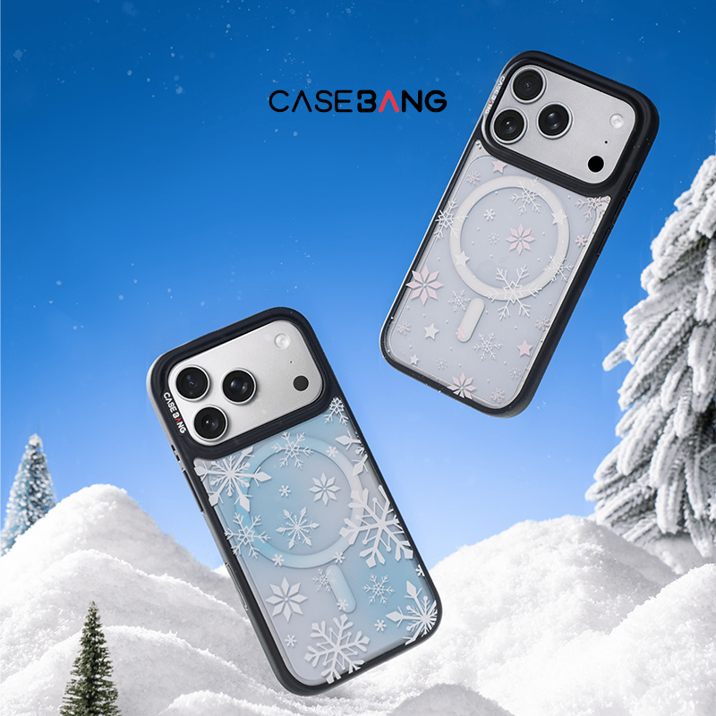 CaseBang x Christmas DuoJoy Box - CaseBangDuoJoy/TriJoy BoxCaseBangPink SnowflakeiPhone 14 Pro
