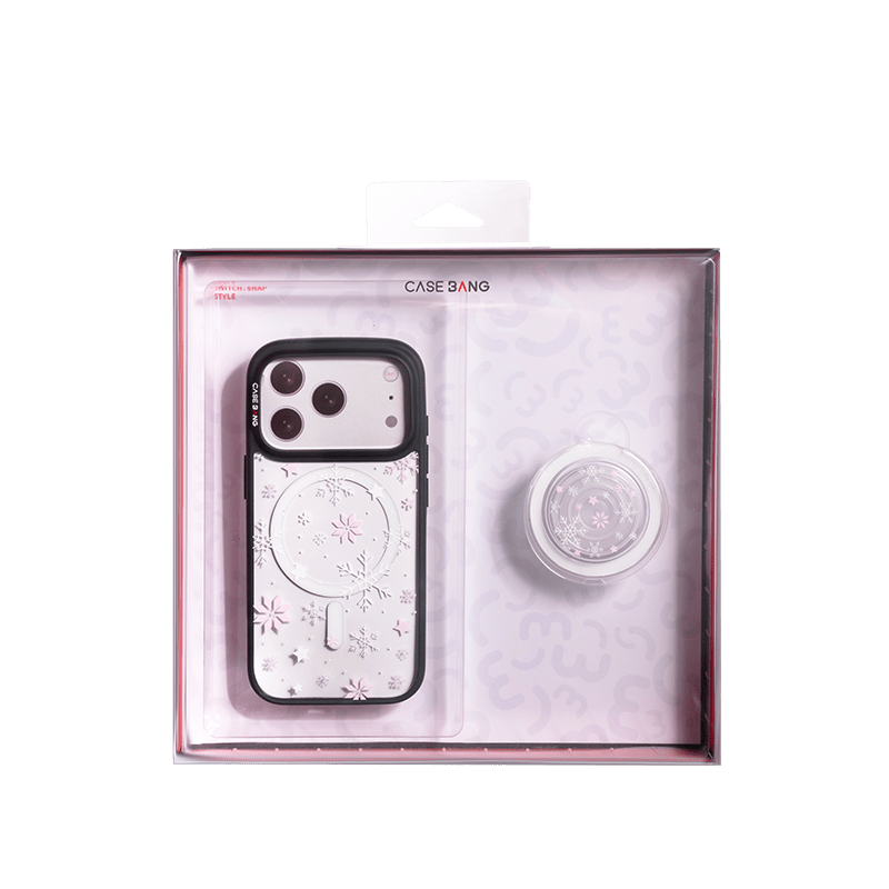 CaseBang x Christmas DuoJoy Box - CaseBangDuoJoy/TriJoy BoxCaseBangPink SnowflakeiPhone 14 Pro