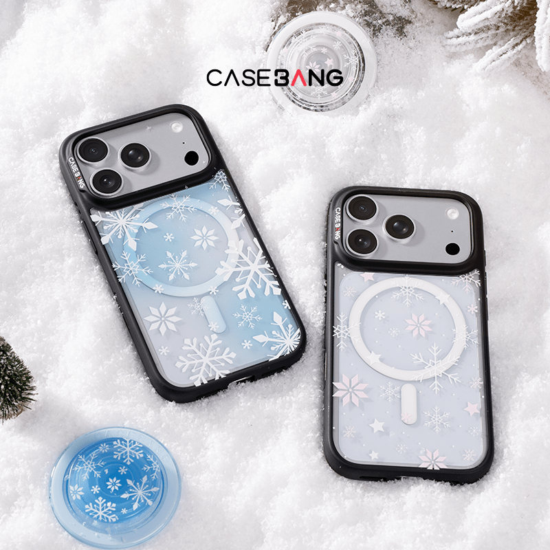 CaseBang x Christmas DuoJoy Box - CaseBangDuoJoy/TriJoy BoxCaseBangPink SnowflakeiPhone 14 Pro