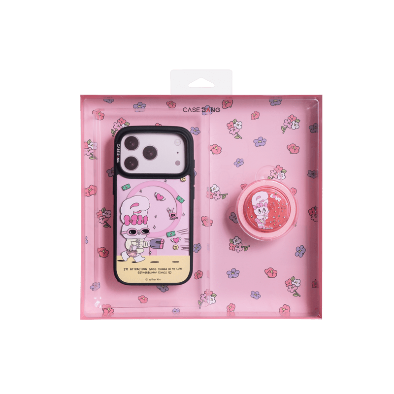 CaseBang x Esther Bunny DuoJoy/TriJoy Box - CaseBangDuoJoy/TriJoy BoxCaseBangDuoJoy BoxPositive Esther Bunny SeriesiPhone 14 Pro