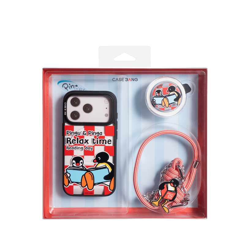 CaseBang x Pingu DuoJoy/TriJoy Box - CaseBangDuoJoy/TriJoy BoxCaseBangTriJoy BoxPingu Studying SeriesiPhone 14 Pro