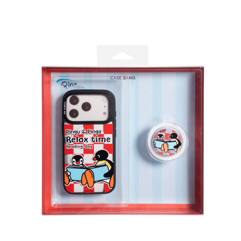 CaseBang x Pingu DuoJoy/TriJoy Box - CaseBangDuoJoy/TriJoy BoxCaseBangDuoJoy BoxPingu Studying SeriesiPhone 14 Pro