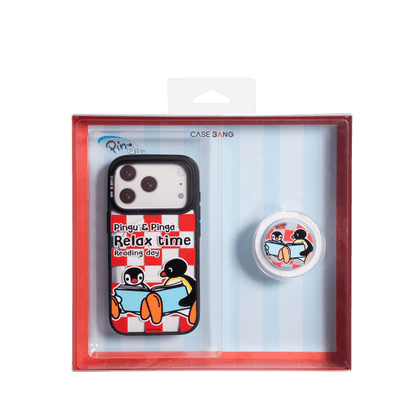 CaseBang x Pingu DuoJoy/TriJoy Box - CaseBangDuoJoy/TriJoy BoxCaseBangDuoJoy BoxPingu Studying SeriesiPhone 14 Pro