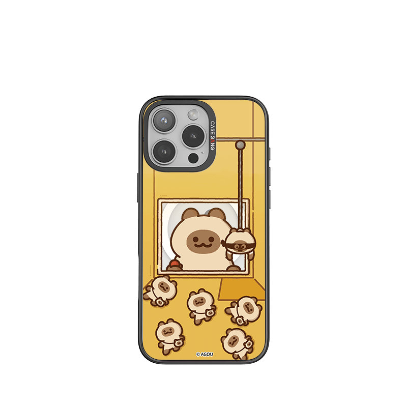 Catching Doggy Cat Imagisnap - CaseBangImagisnapCaseBangiPhone 16 Pro MaxBack Cover+Base Case