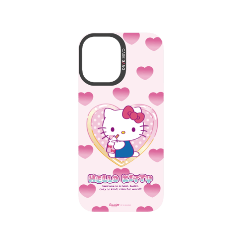 Kitty In Love snap-on phone case cover for iPhone 17 – Sanrio Hello Kitty | CaseBang