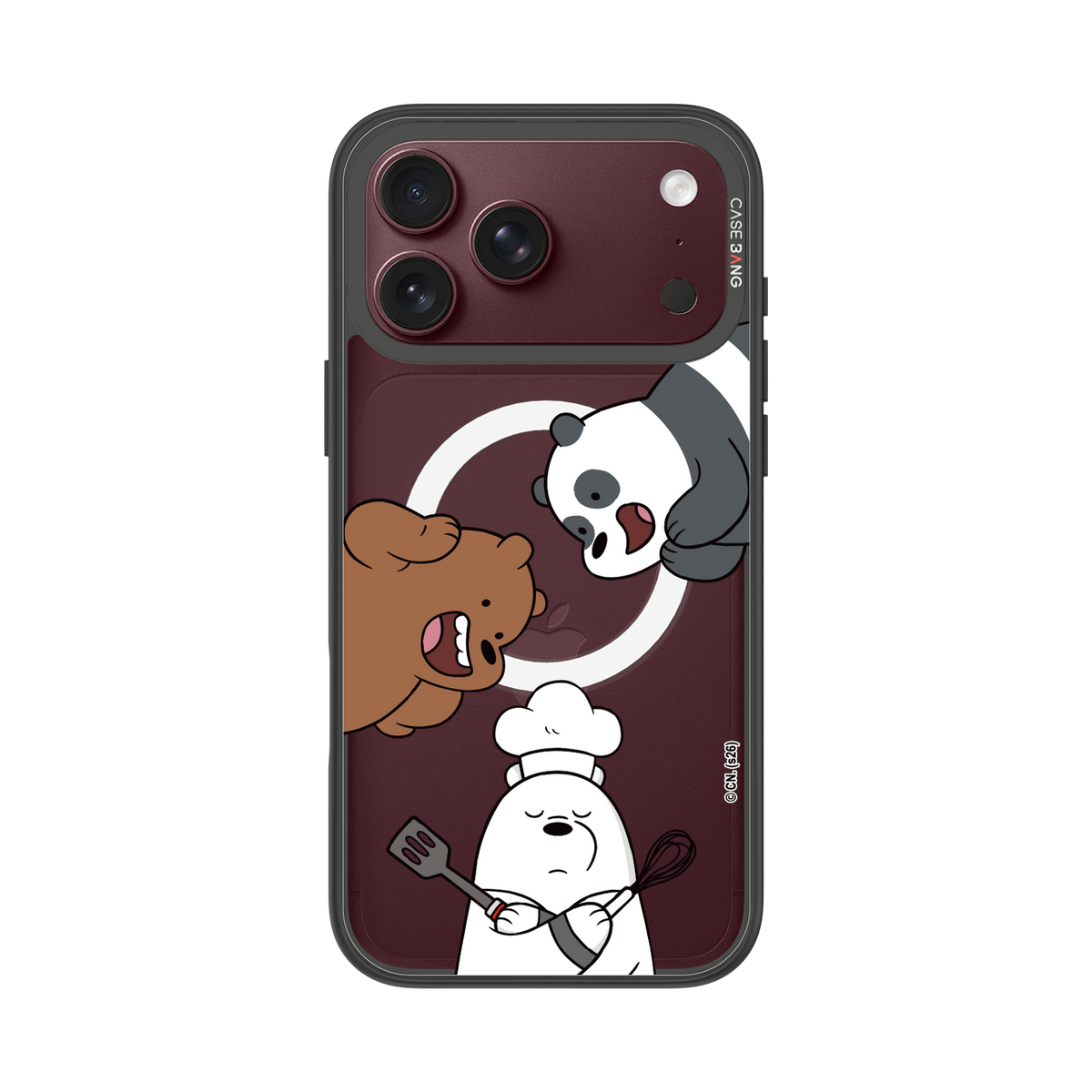 Chef Bear Trio Snap-On Phone Case