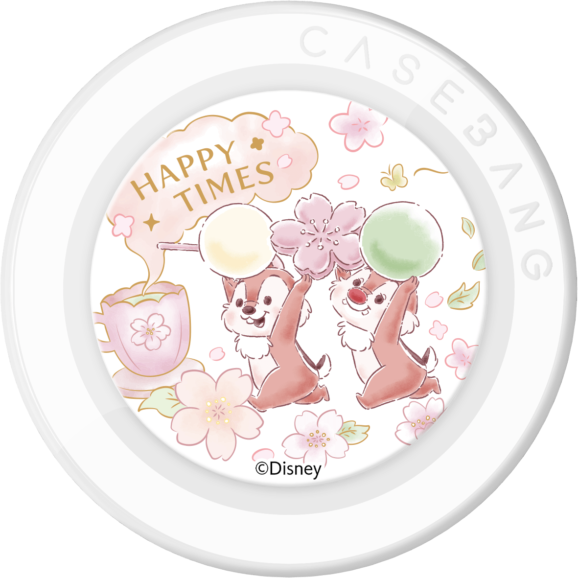 Cherry Blossom Series MagSafe Airbag Grip Stand - CaseBangMagSafe Airbag Grip StandCaseBangSweet Chip&Dale