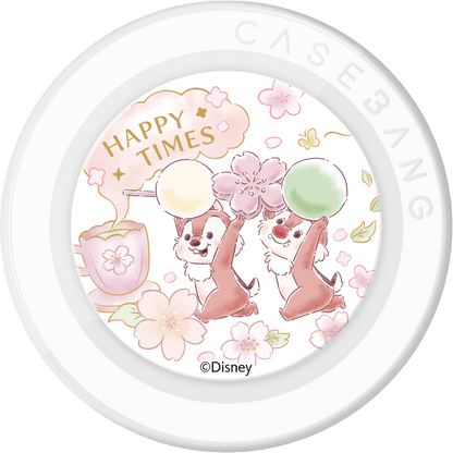 Cherry Blossom Series MagSafe Airbag Grip Stand - CaseBangMagSafe Airbag Grip StandCaseBangSweet Chip&Dale