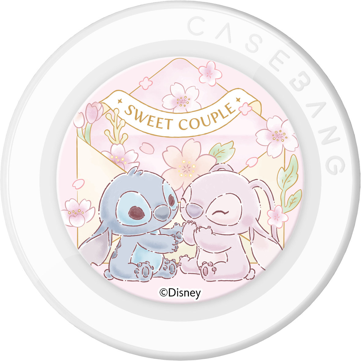 Cherry Blossom Series MagSafe Airbag Grip Stand - CaseBangMagSafe Airbag Grip StandCaseBangSweet Stitch&Angle