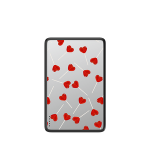 Red Heart magnetic power bank