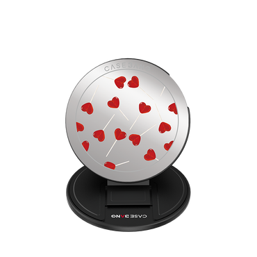 Red Heart MagSafe grip stand
