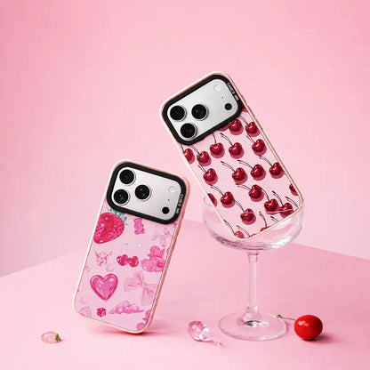 Cherry Bow Snap-On Phone Case Cover