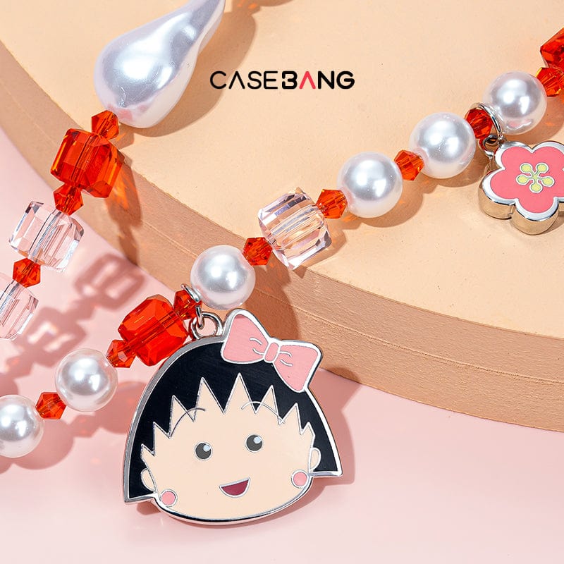 Chibi Maruko - chan Cross - body Charm - CaseBangCross - body CharmCaseBang