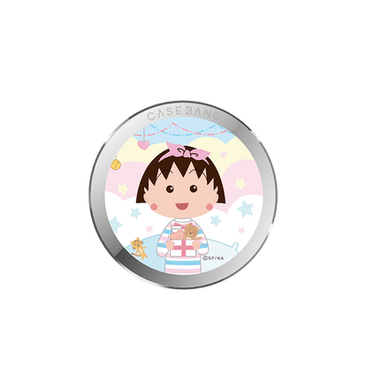 Chibi Maruko - chan Magnetic Ring Plate - CaseBangOthersCaseBangSleepy Maruko