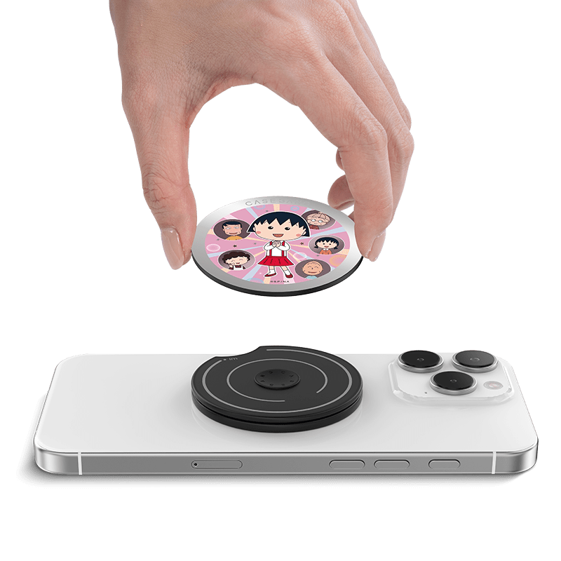 Chibi Maruko - chan MagSafe Grip Stand - CaseBangMagsafe Grip StandCaseBangHome Sweet MarukoBack Cover