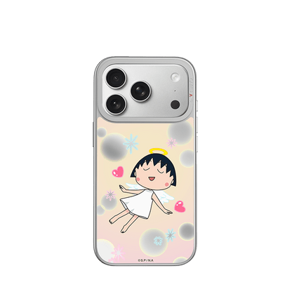 Chibi Maruko - chan Silver Unijoy - CaseBangUnijoyCaseBangAngel MarukoiPhone 17 Pro Max
