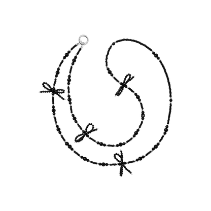 Classic Bow Cross - body Strap - CaseBangPhone CharmCaseBangBlack