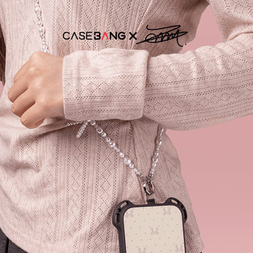 Classic Bow Cross - body Strap - CaseBangPhone CharmCaseBangBlack