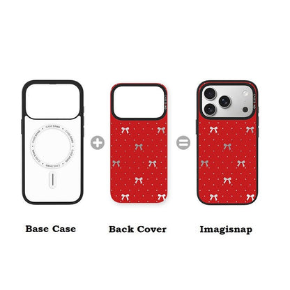 Classic Red Bow Imagisnap - CaseBangImagisnapCaseBangiPhone 17 Pro MaxBack Cover