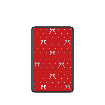 Classic Red Bow Magnetic Power Bank - CaseBangPower BankCaseBang5000mAh