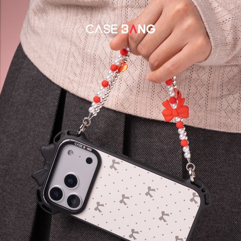 Classic Red Bow Phone Charm - CaseBangPhone CharmCaseBang