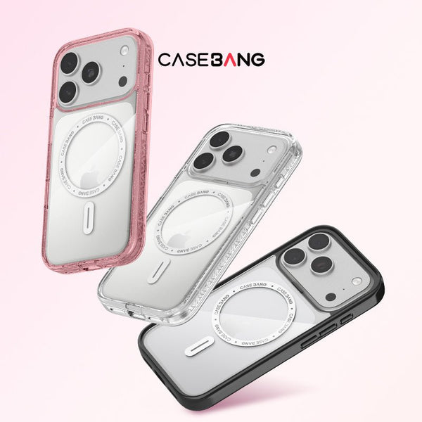 Clear Imagisnap Base Case - CaseBangBase CaseCaseBangClear BlackiPhone 16 Pro Max