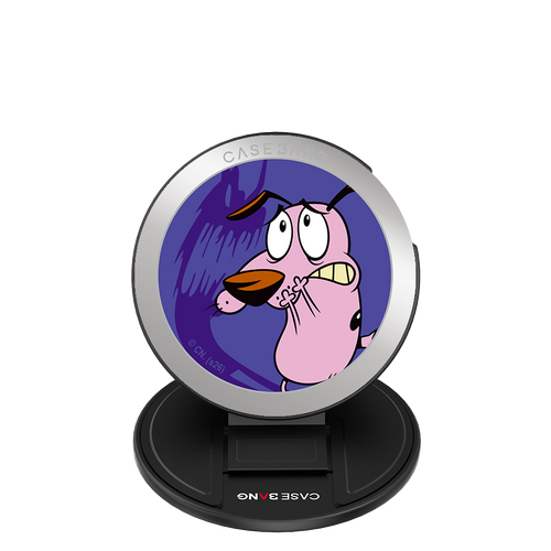 Courage Scared Purple MagSafe Grip Stand