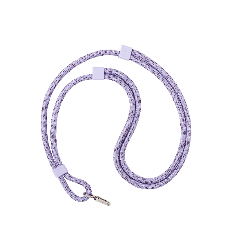 Cross - body Phone Braid Strap - CaseBangCross - body CharmCasebangSmoky Purple - 8MM