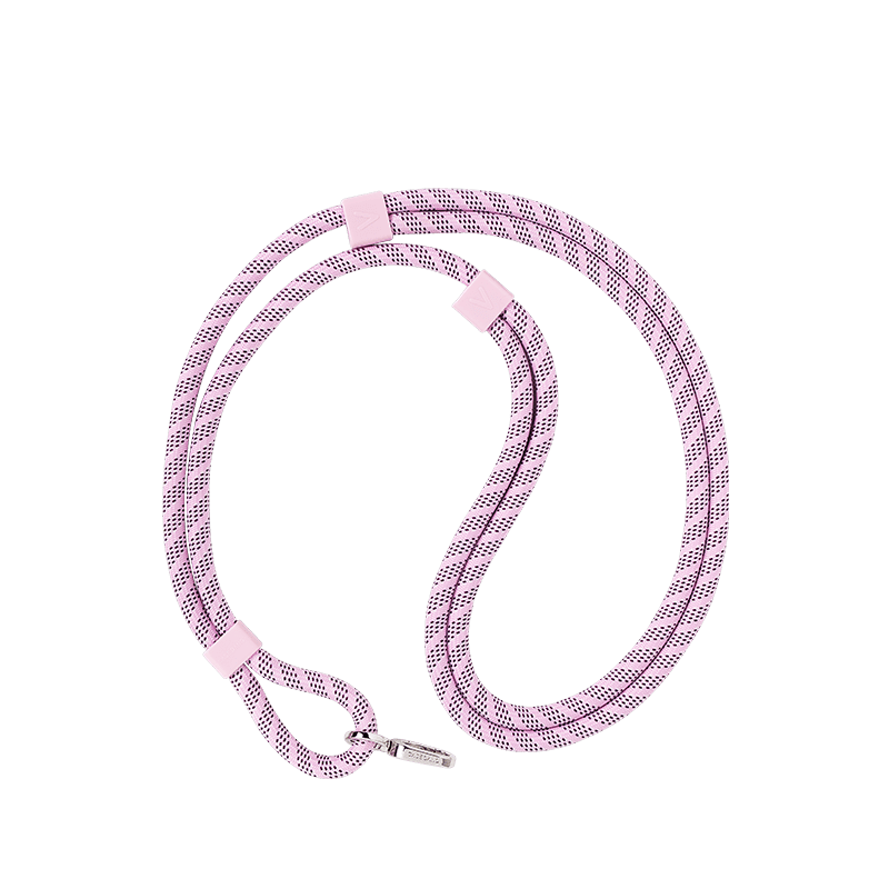Cross - body Phone Braid Strap - CaseBangCross - body CharmCasebangMisty Pink - 8MM