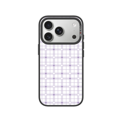 Checker Hearts Snap-On Phone Case