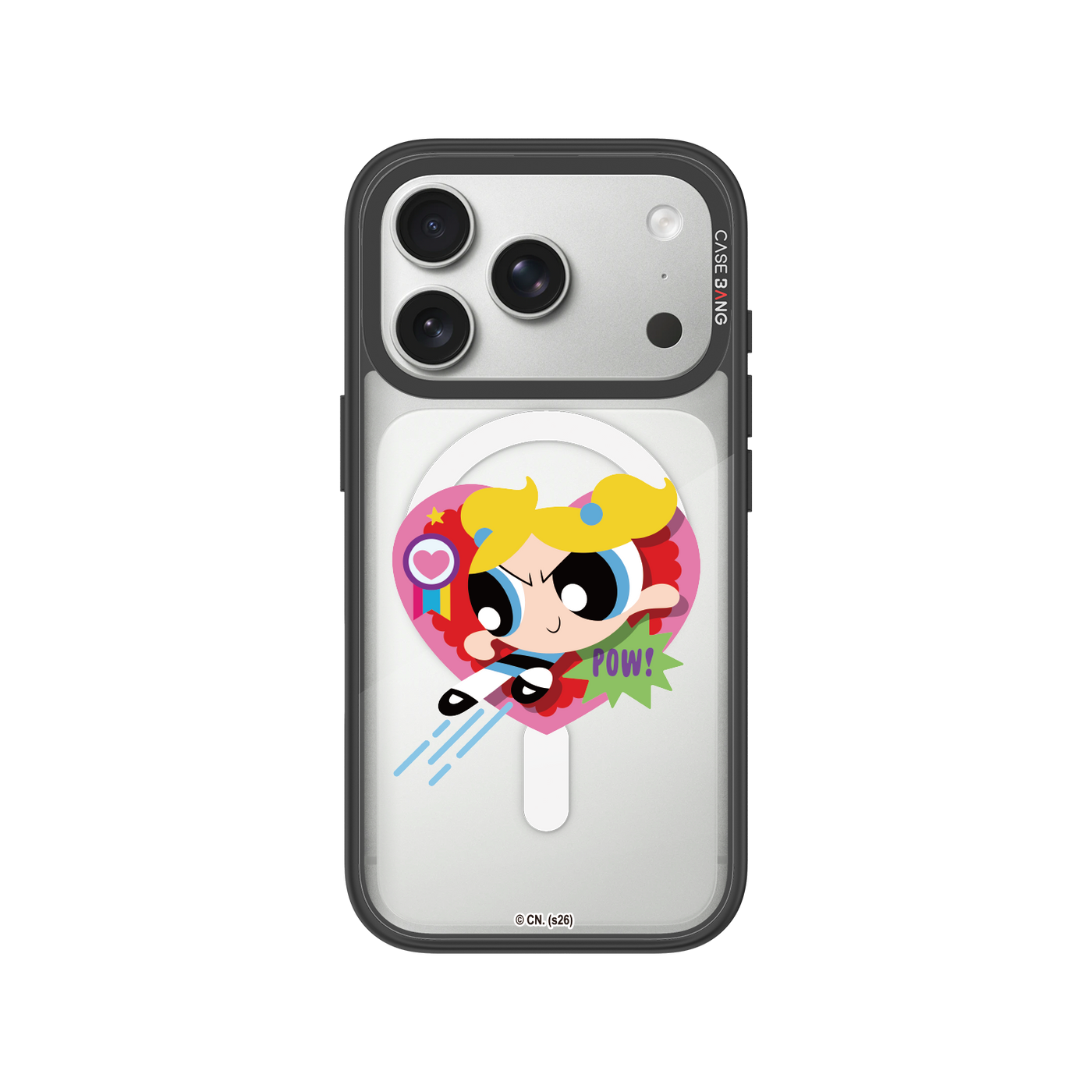 Heart Punch Snap-On Phone Case