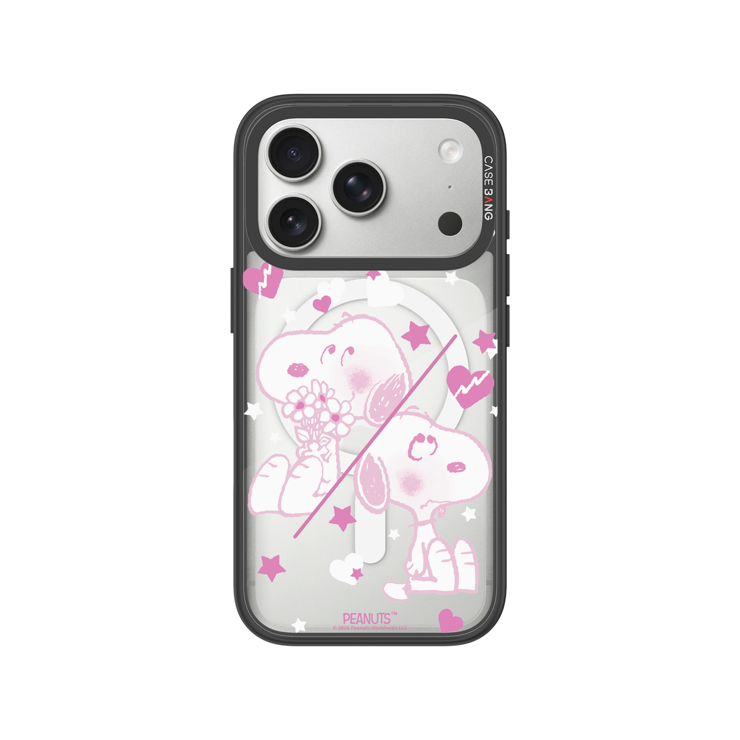 Romantic Snoopy Snap-On Phone Case