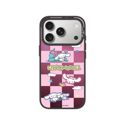 Checkered Cinnamoroll Snap-On Phone Case
