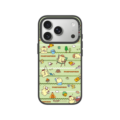 Camping Pompom Snap-On Phone Case