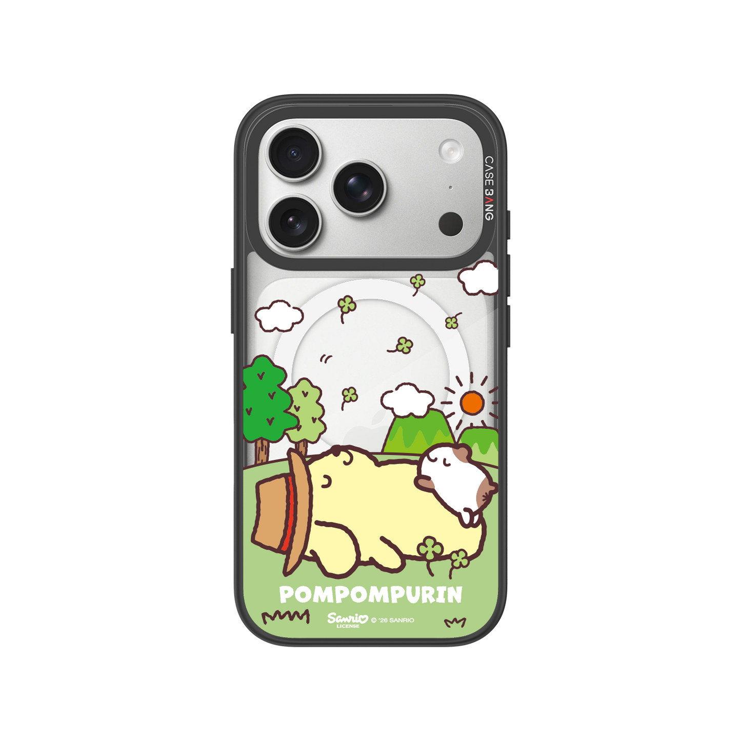 Spring Vibes Pompom Snap-On Phone Case