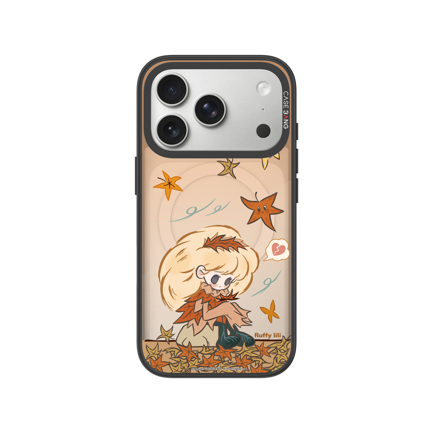 Autumn Maple Whisper Snap-On Phone Case