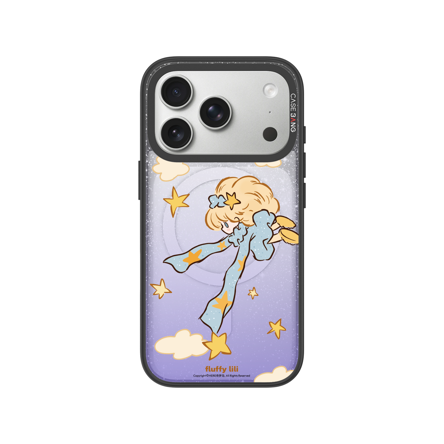 Floating Star Scarf Snap-On Phone Case