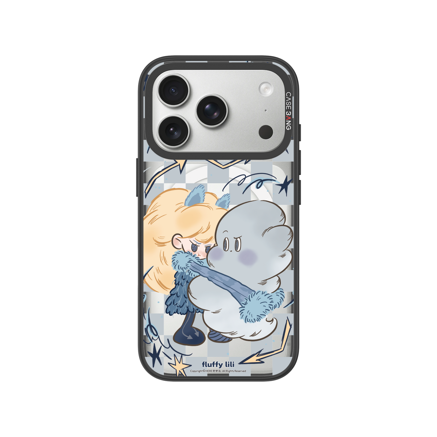 Cloud Buddy Cuddle Snap-On Phone Case