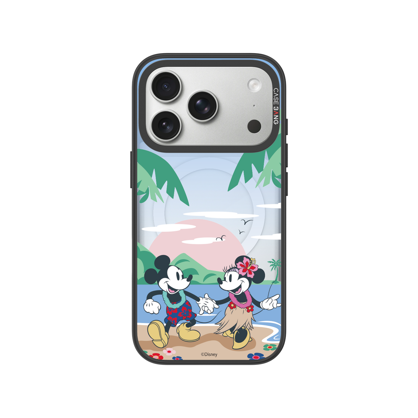 Beach Minnie Snap-On Phone Case