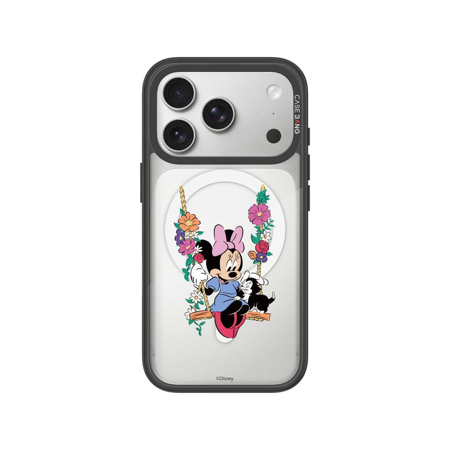 Floral Minnie Snap-On Phone Case