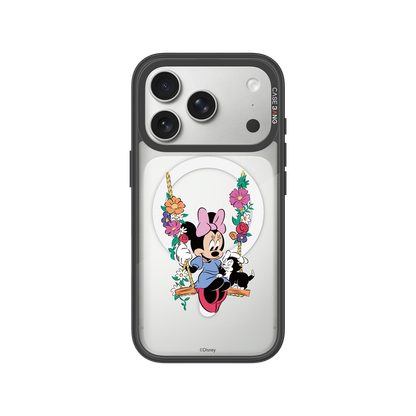 Floral Minnie Snap-On Phone Case