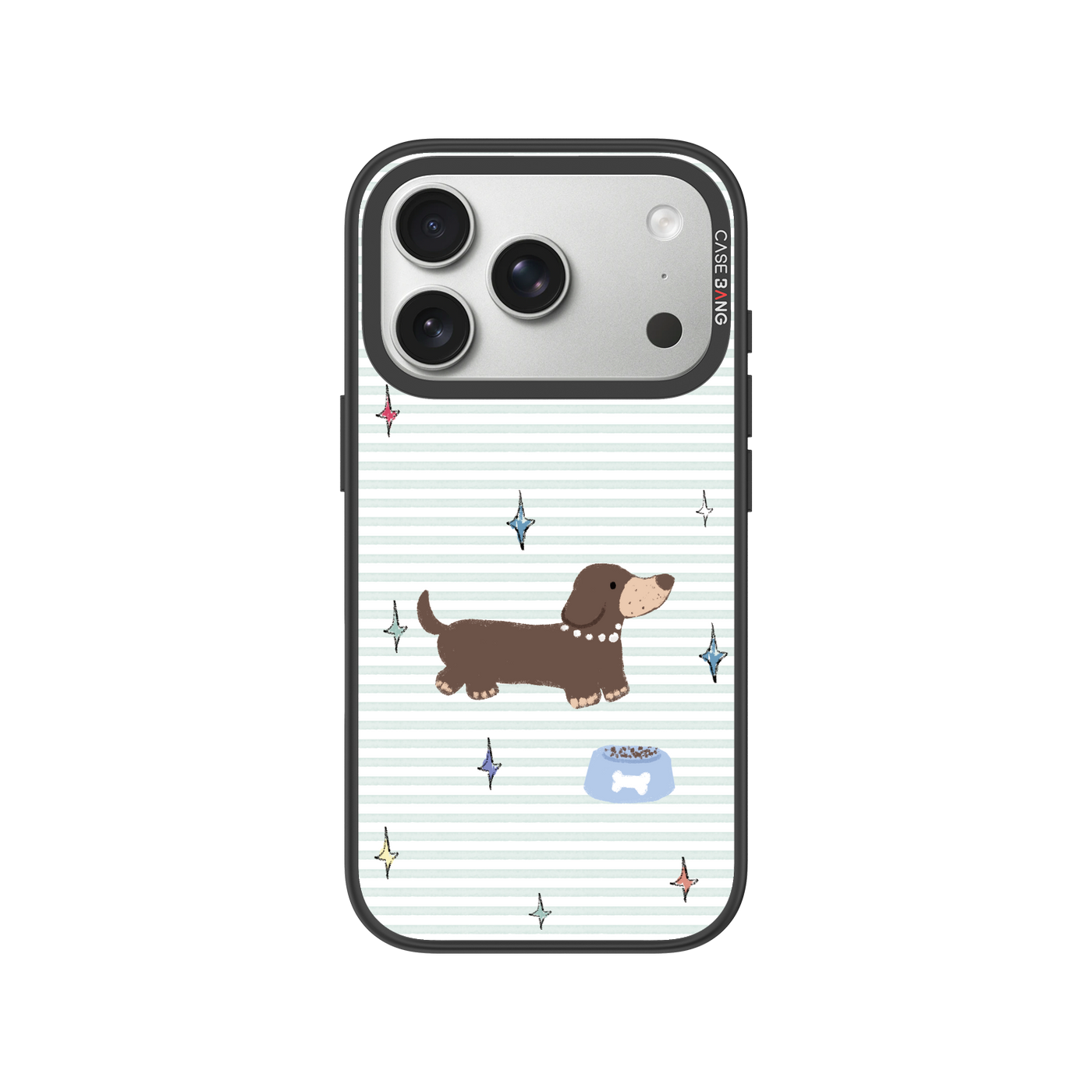 Elegant Puppy Snap-On Phone Case