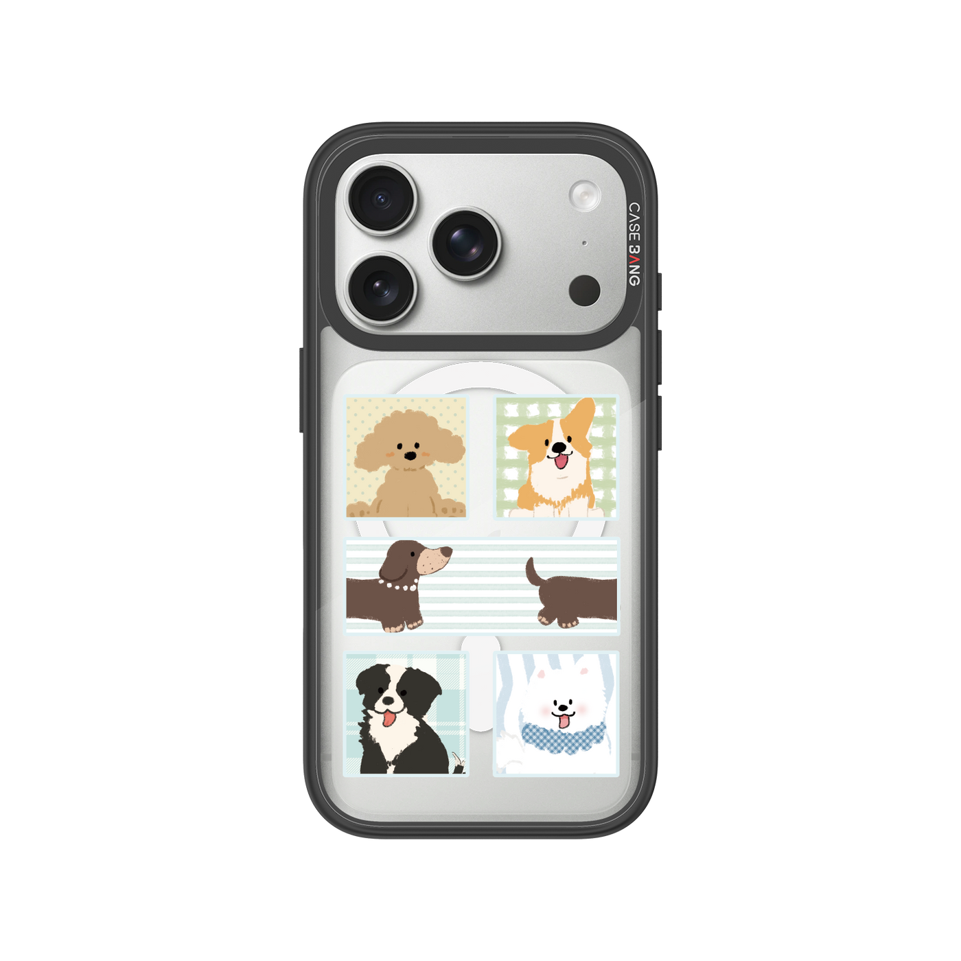 Puppy Collage Snap-On Phone Case